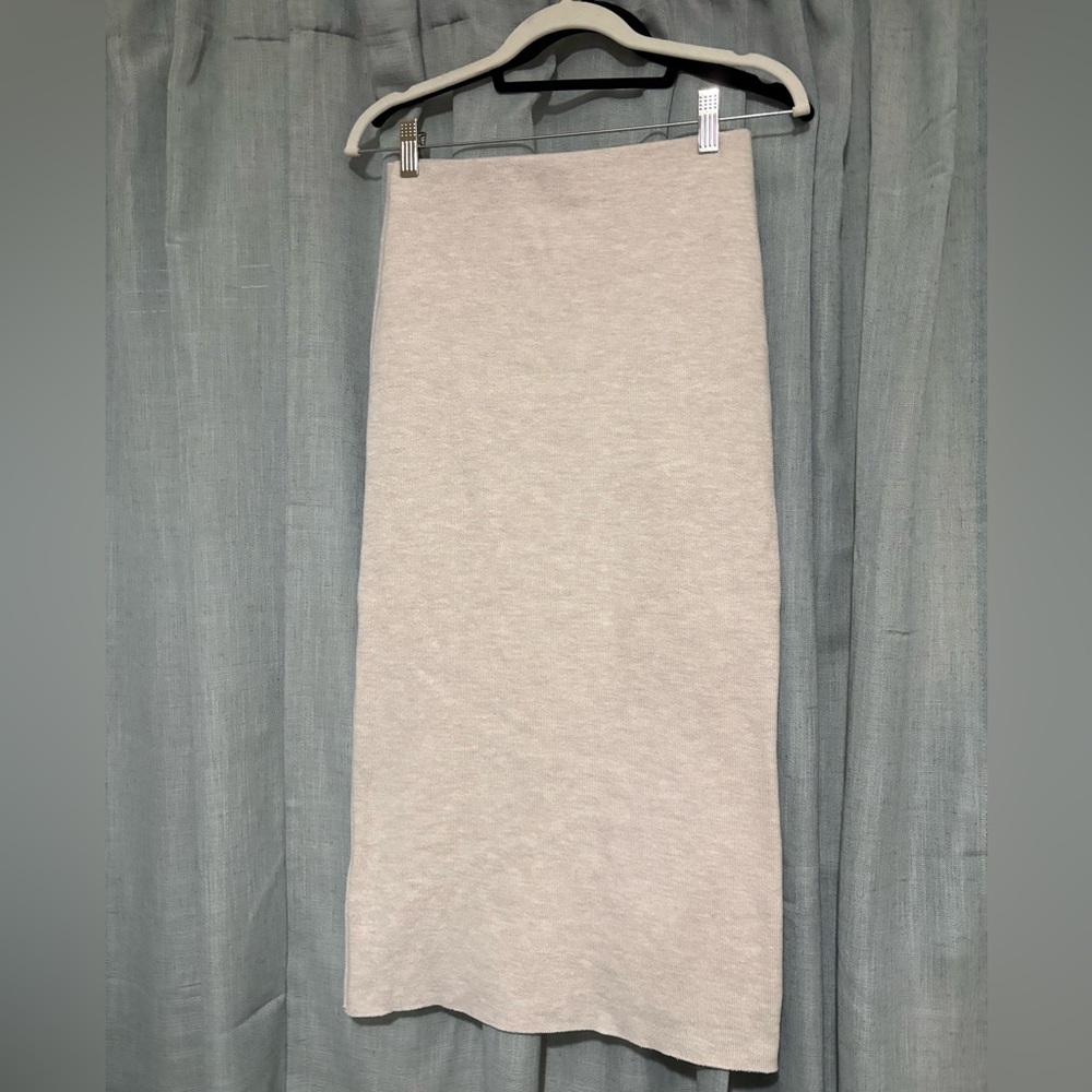Zara knit pencil skirt